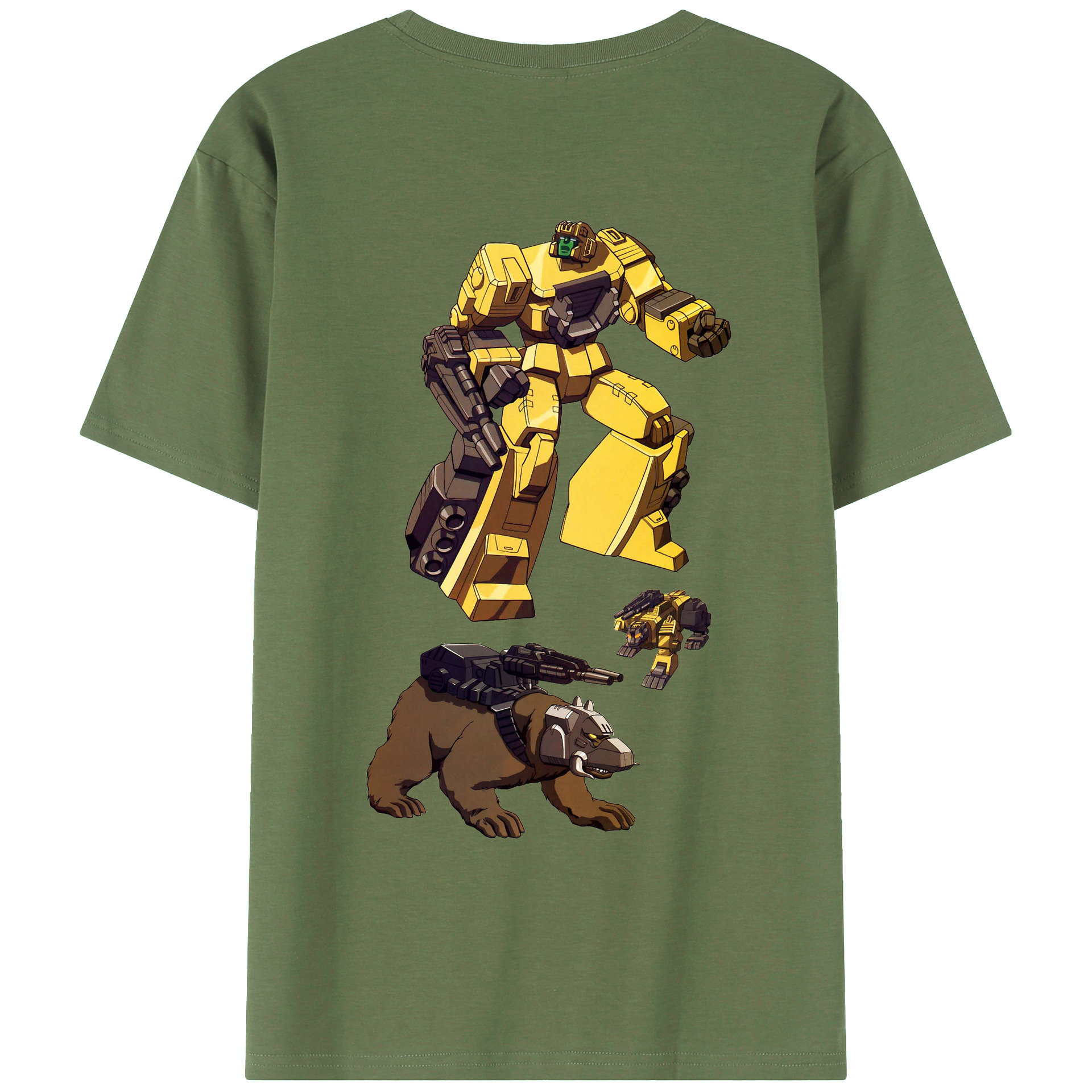 （画像用）  綿100％ メンズ半袖Tシャツ（バックプリント） 通気性